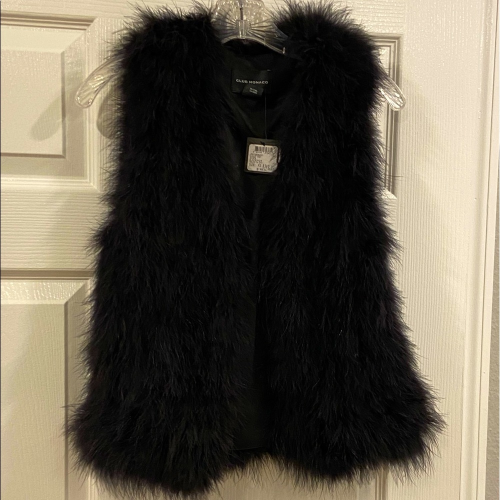 Club Monaco Feather Vest